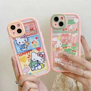 【KM21】ハローキティ ❤️ Hello Kitty  ❤️ 可愛い❤️ iPhone13 ❤️ iPhone13 Pro ❤️ iPhone13 ProMax