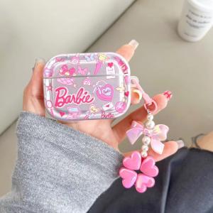 【KZ14】Barbie ❤️ ペンダント ❤️ 可愛い ❤️   Airpods 1/2/Pro/3/Pro 2 ❤️  Airpodsケース