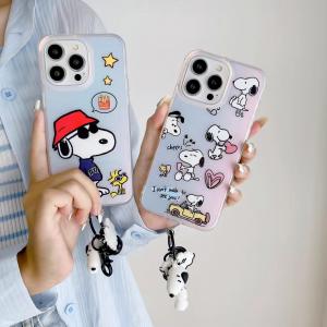 【KZ19】スヌーピー ❤️ ペンダント ❤️ かわいい ❤️ 可愛い ❤️ スマホケース❤️ iPhoneケース