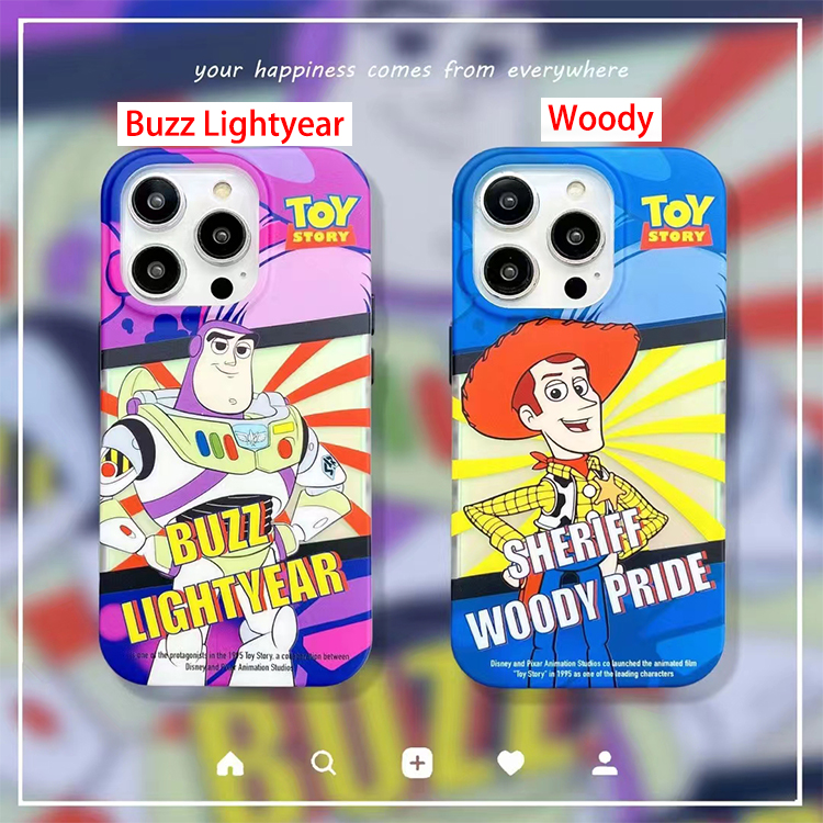 【KZ22】トイ·ストーリー ❤️ Woody ❤️ Buzz Lightyear ❤️ 可愛い ❤️ スマホケース❤️ iPhoneケース