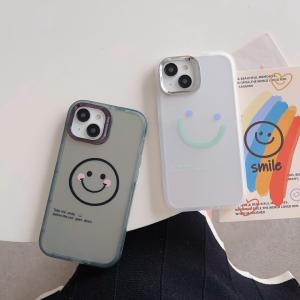 【KZ33】笑顔 ❤️ シンプル ❤️ ファッション ❤️ 可愛い ❤️ スマホケース❤️ iPhoneケース