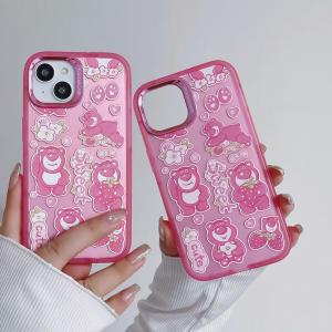【CA25】Lotso ❤️  ファッション ❤️ かわいい ❤️ 可愛い ❤️ スマホケース❤️ iPhone15ケース