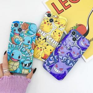 【KN45】ポケモン  ❤️ ピカチュウ ❤️ ゼニガメ ❤️ ゲンガー ❤️ iPhone14 ❤️ iPhoneケース