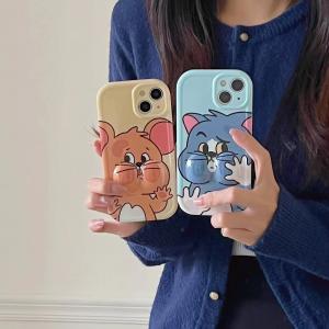 【CA34】トムとジェリー ❤️ Tom and Jerry ❤️ 可愛い ❤️ スマホケース❤️ iPhoneケース