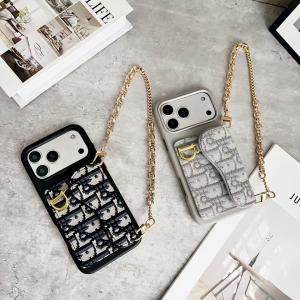 【AS03】クリスチャン·ディオール CHRISTIAN DIOR ❤️ スマホ ショルダー ケース ストラップ おしゃれ ❤️ ハイブランド ❤️ ブランド ❤️ スマホケース ❤️ iphone