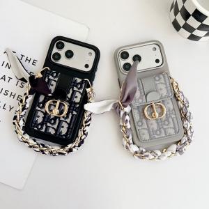 【AS07】クリスチャン·ディオール CHRISTIAN DIOR ❤️ スマホ ショルダー ケース ストラップ おしゃれ ❤️ ハイブランド ❤️ ブランド ❤️ スマホケース ❤️ iphone