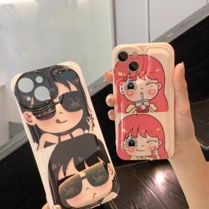 【KN91】少女  ❤️ かわいい ❤️ 可愛い❤️ スマホケース❤️ iPhoneケース