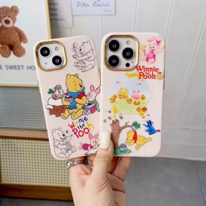 【KP08】くまのプーさん ❤️ Winnie ❤️ 上品 ❤️ Pooh Bear ❤️ 可愛い ❤️ スマホケース❤️ iPhoneケース
