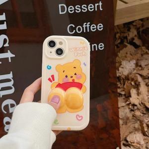 【KP11】くまのプーさん ❤️ Winnie ❤️ Pooh Bear ❤️ 可愛い ❤️ スマホケース❤️ iPhoneケース