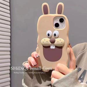 【KP13】うさぎ ❤️ Bugs Bunny ❤️ シリコン ❤️ 可愛い ❤️ スマホケース❤️ iPhoneケース