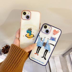 【KB21】恐竜 ❤️ 女の子 ❤️ iPhoneケース ❤️ iPhone13/Pro/Max ❤️ かわいい