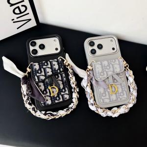 【AS10】クリスチャン·ディオール CHRISTIAN DIOR ❤️ スマホ ショルダー ケース ストラップ おしゃれ ❤️ ハイブランド ❤️ ブランド ❤️ スマホケース ❤️ iphone