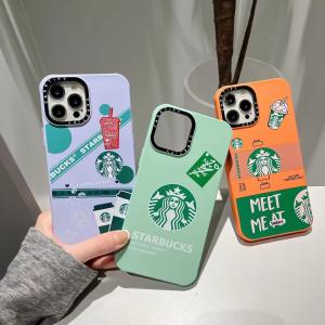 【KP42】スターバックス  ❤️ Starbucks ❤️ 可愛い ファッション ❤️ スマホケース❤️ iPhoneケース