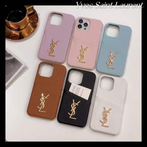 【CA60】イヴ・サンローラン Yves Saint Laurent❤️ 高級品 ❤️ iPhoneケース