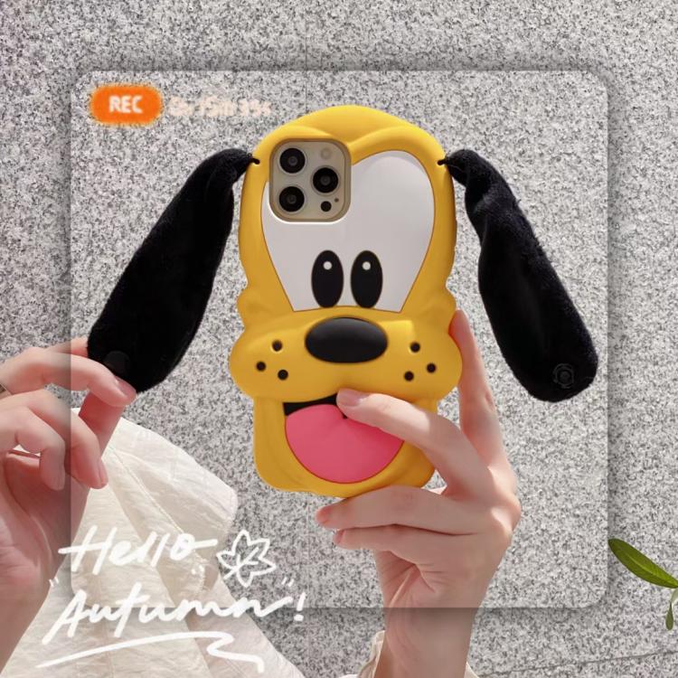 【KP62】犬 ❤️ シリコン ❤️ ソフトケース ❤️ 可愛い ❤️ スマホケース❤️ iPhoneケース