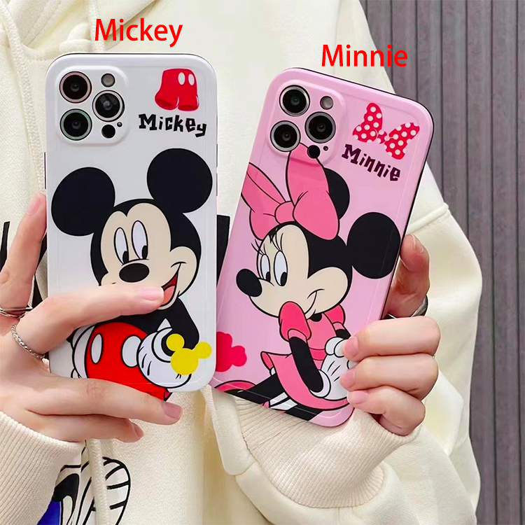 【KP78】ミッキー ❤️  ミニー ❤️ カップル ❤️ 可愛い ❤️ ディズニーランド  ❤️ スマホケース❤️ iPhoneケース