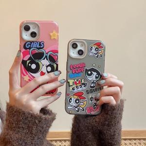 【CB44】パワーパフガールズ ❤️ The Powerpuff Girls ❤️ 可愛い ❤️ スマホケース❤️ iPhoneケース