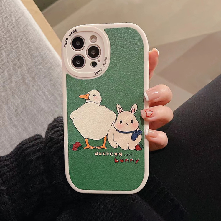 【KB76】Duck egg and Bunny ❤️  iPhoneケース ❤️  iPhone13/Pro/Max ❤️  かわいい