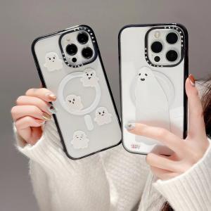 【KQ01】MagSafe ❤️ カオナシ ❤️ 可愛い  ❤️  スマホケース❤️ iPhoneケース