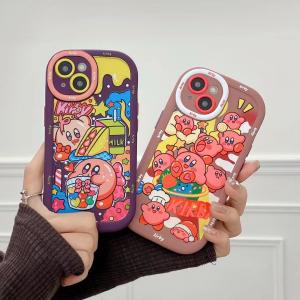 【CC01】星のカービィ ❤️ Kirby ❤️ 可愛い ❤️  かわいい ❤️ スマホケース❤️ iPhoneケース