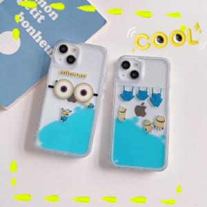 【KQ12】ミニオン ❤️  Minion ❤️ 流砂 ❤️ 可愛い ❤️ かわいい ❤️ スマホケース❤️ iPhoneケース