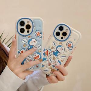 【KQ30】ドラえもん❤️  レザー ❤️ 可愛い ❤️ 高品質 ❤️ スマホケース❤️ iPhoneケース