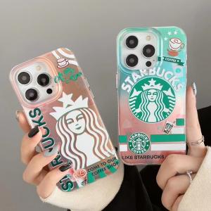 【KQ41】スターバックス  ❤️ 高品質 ❤️ ファッション ❤️ スマホケース❤️ iPhone15ケース