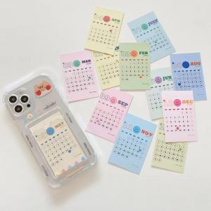 【KC32】透明 ❤️  カレンダー ❤️  カード ❤️  iPhoneケース ❤️  iPhone13/Pro/Max iPhone 13 Pro