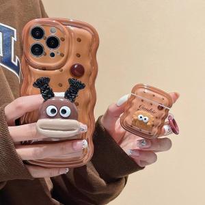 【KQ69】クッキー ❤️ スマホスタンド ❤️ 高品質 ❤️ 可愛い❤️ スマホケース ❤️ iPhoneケース