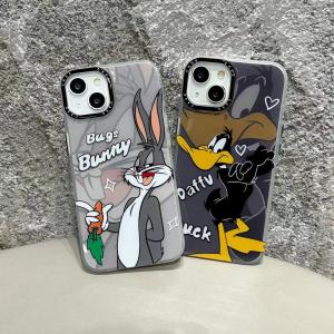 【KQ83】Bugs Bunny ❤️ Daffy Duck ❤️ 可愛い❤️ スマホケース ❤️ iPhoneケース
